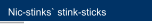 Nic-stinks` stink-sticks